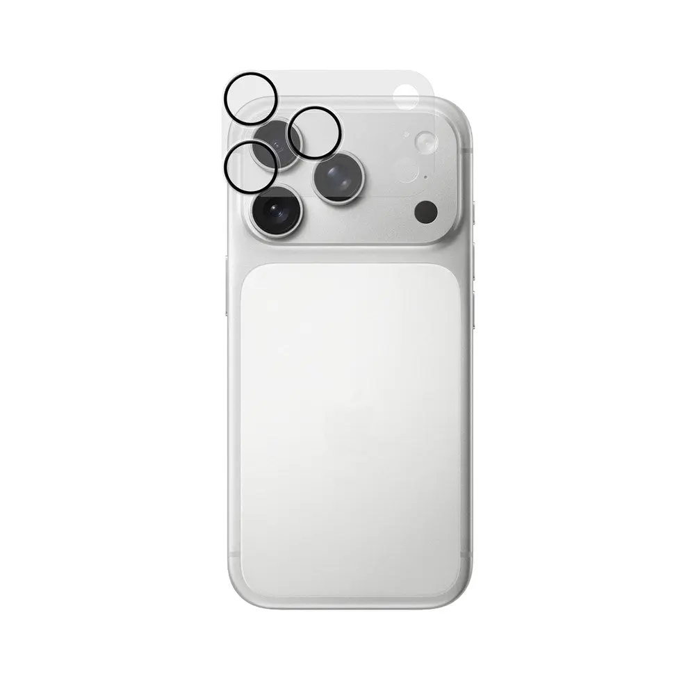 iPhone 18 Pro Epico UNUM SapphireShield Kameralinsbeskyttelse - Gjennomsiktig