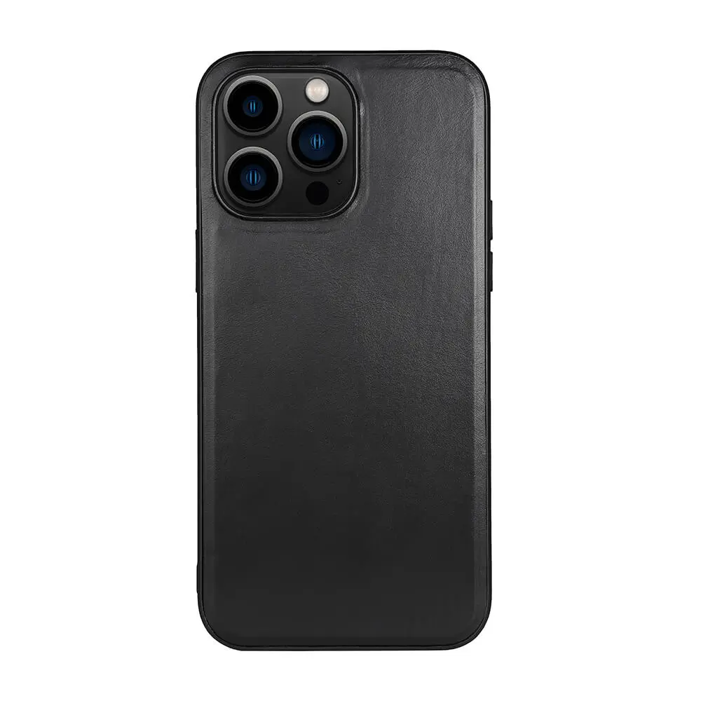 Mobildeksel Lær MagSeries Svart - iPhone 14 Pro Max