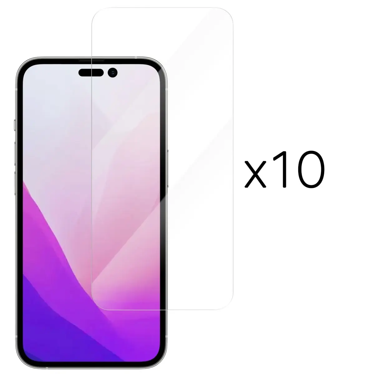 Skjermbeskytter iPhone 14 Pro 10-pakning