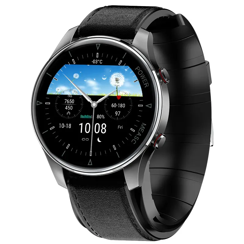Smartklokke med biosensorbrikke Black