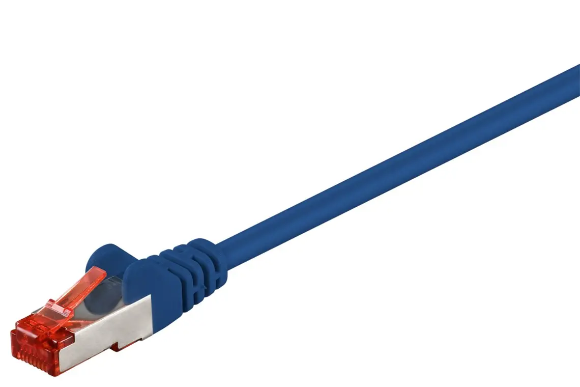 CAT 6 patchkabel S/FTP (PiMF), blå