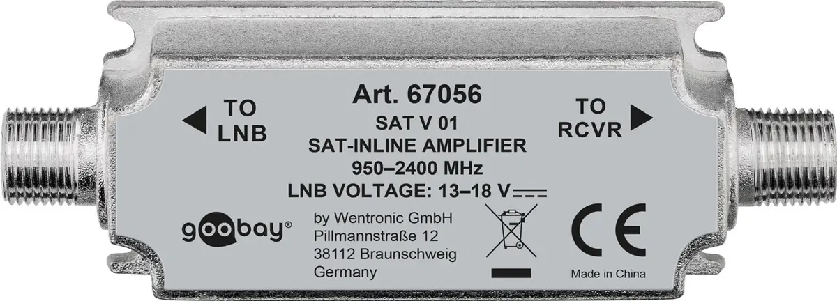 SAT-antenneforsterker 950 MHz - 2400 MHz