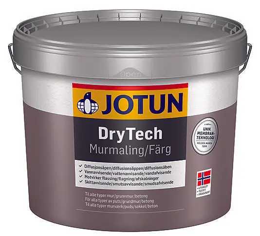 MURMALING DYPGRÅ BASE 9L DRYT