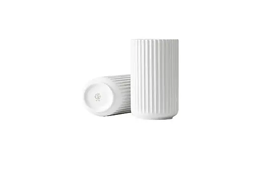 VASE H20,5 HVIT PORSELEN