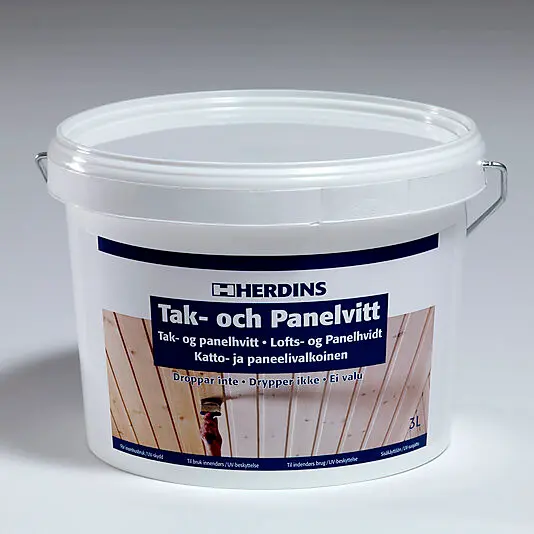 TAK & PANELHVITT 3L