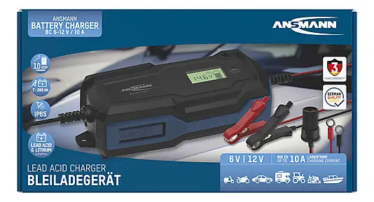 BATTERILADER 6-12V/ 10A