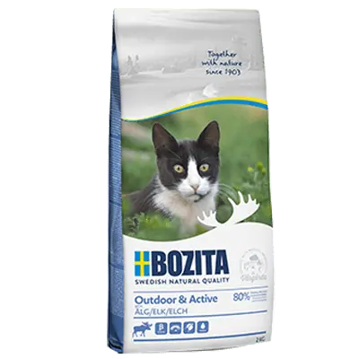 Bozita Outdoor & Active Komplettfôr - Katt i Norge, katters favorittbutikk