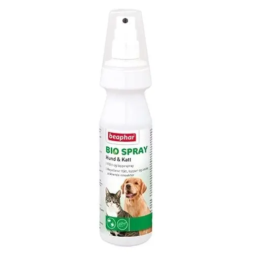 Beaphar Bio spray mot insekter 150ml - Katt i Norge, katters favorittbutikk