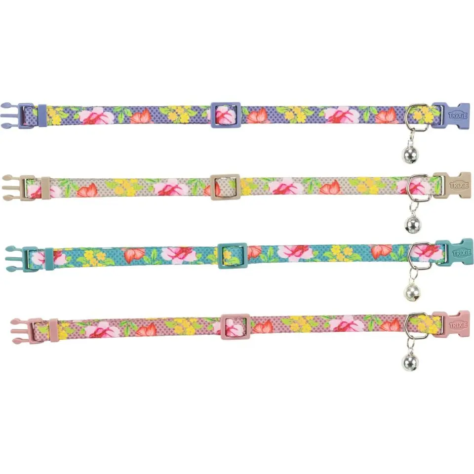 Trixie Kattehalsbånd med Blomstermotiv - Katt i Norge, katters favorittbutikk
