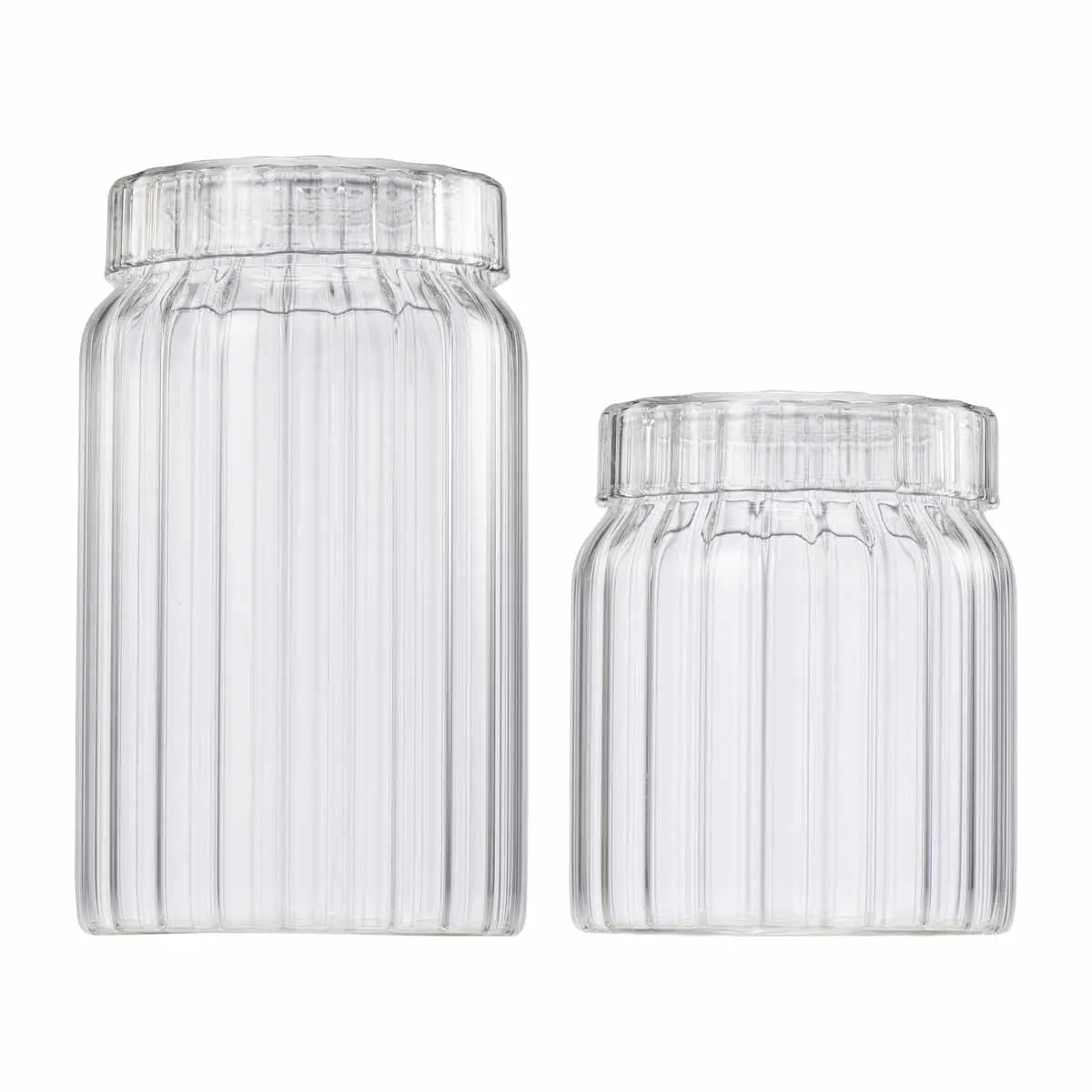 Glasskrukker Iselin 2 stk