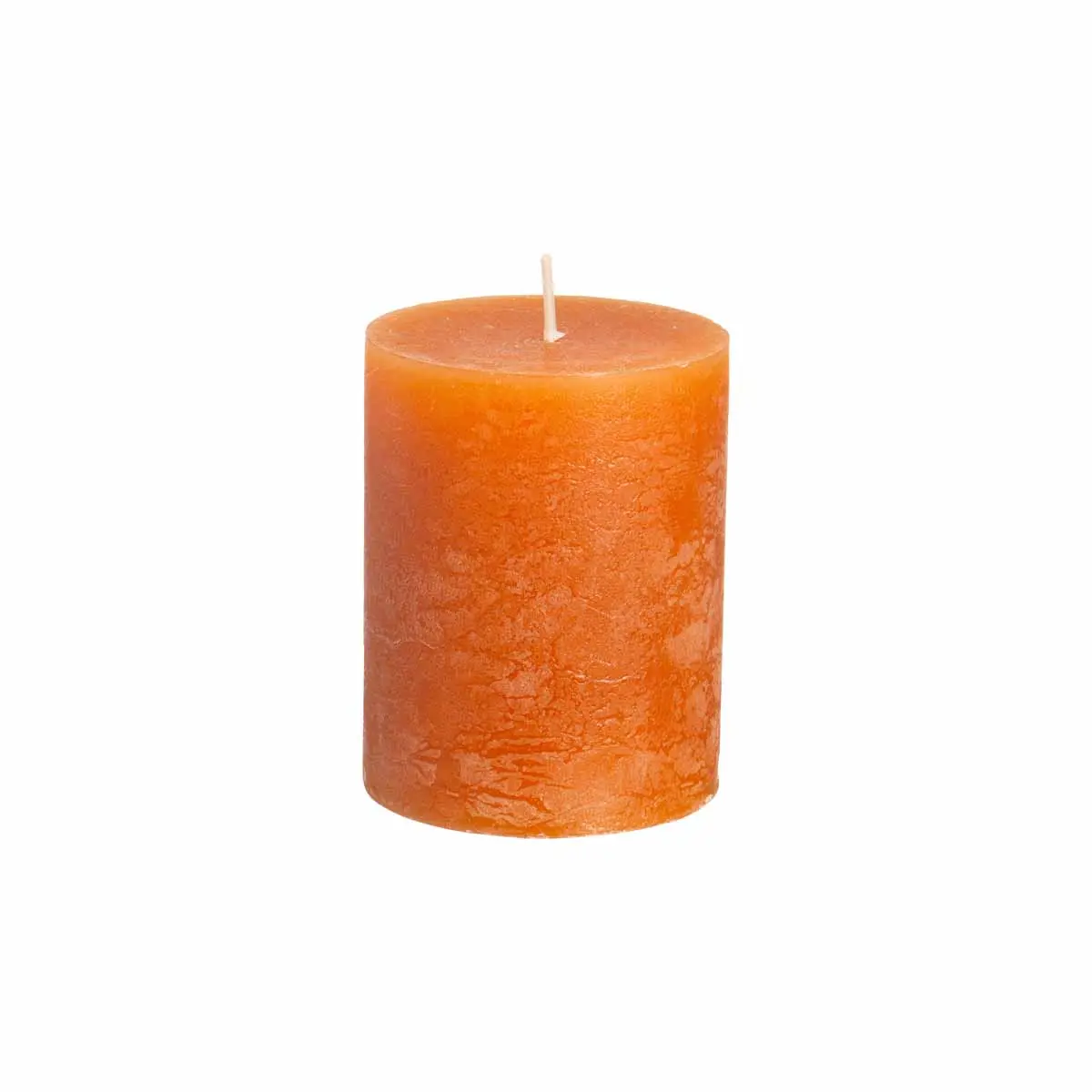 Kubbelys Rustikk 9cm brent oransje
