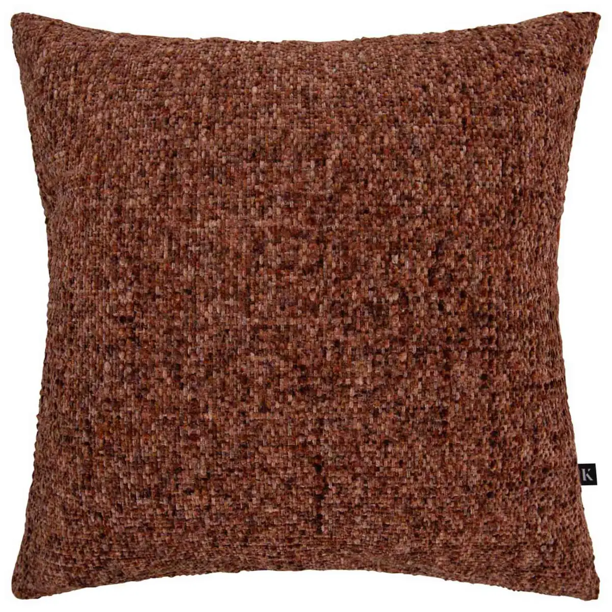 Putetrekk Chenille Mix 48x48cm brun