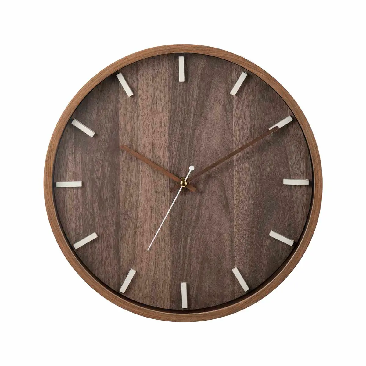 Veggklokke Mahogany 30cm