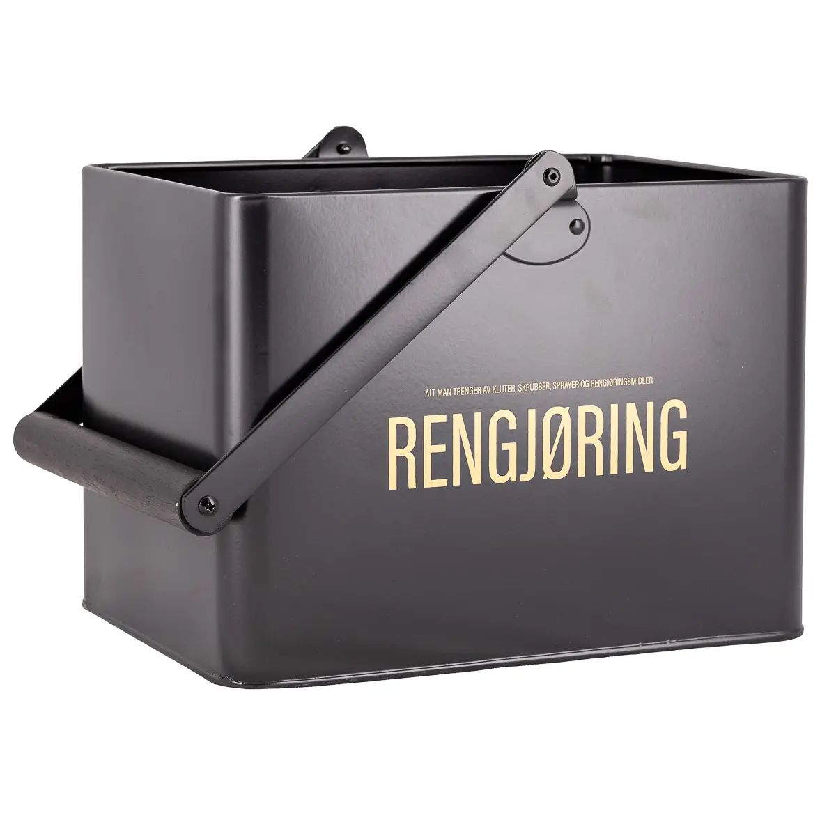 Rengjøringsboks sort