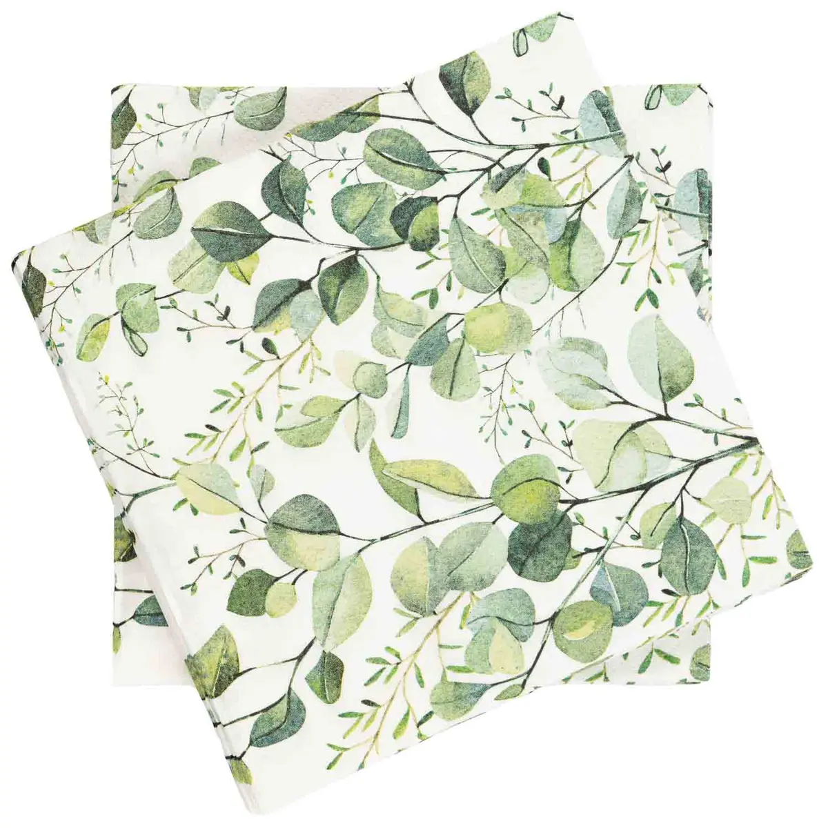 Serviett Eucalyptus blad