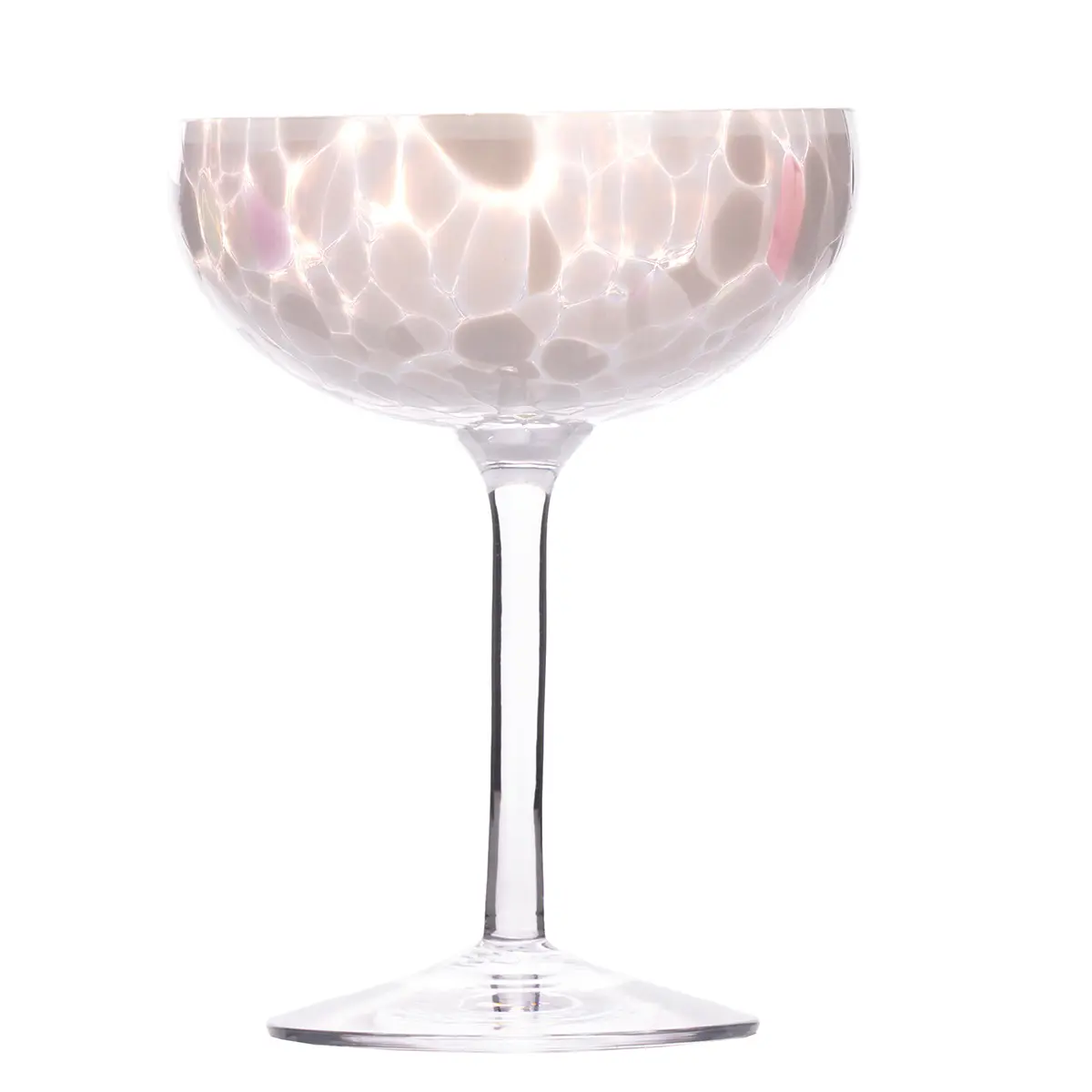 Magnor - Swirl Champagneglass, hvit