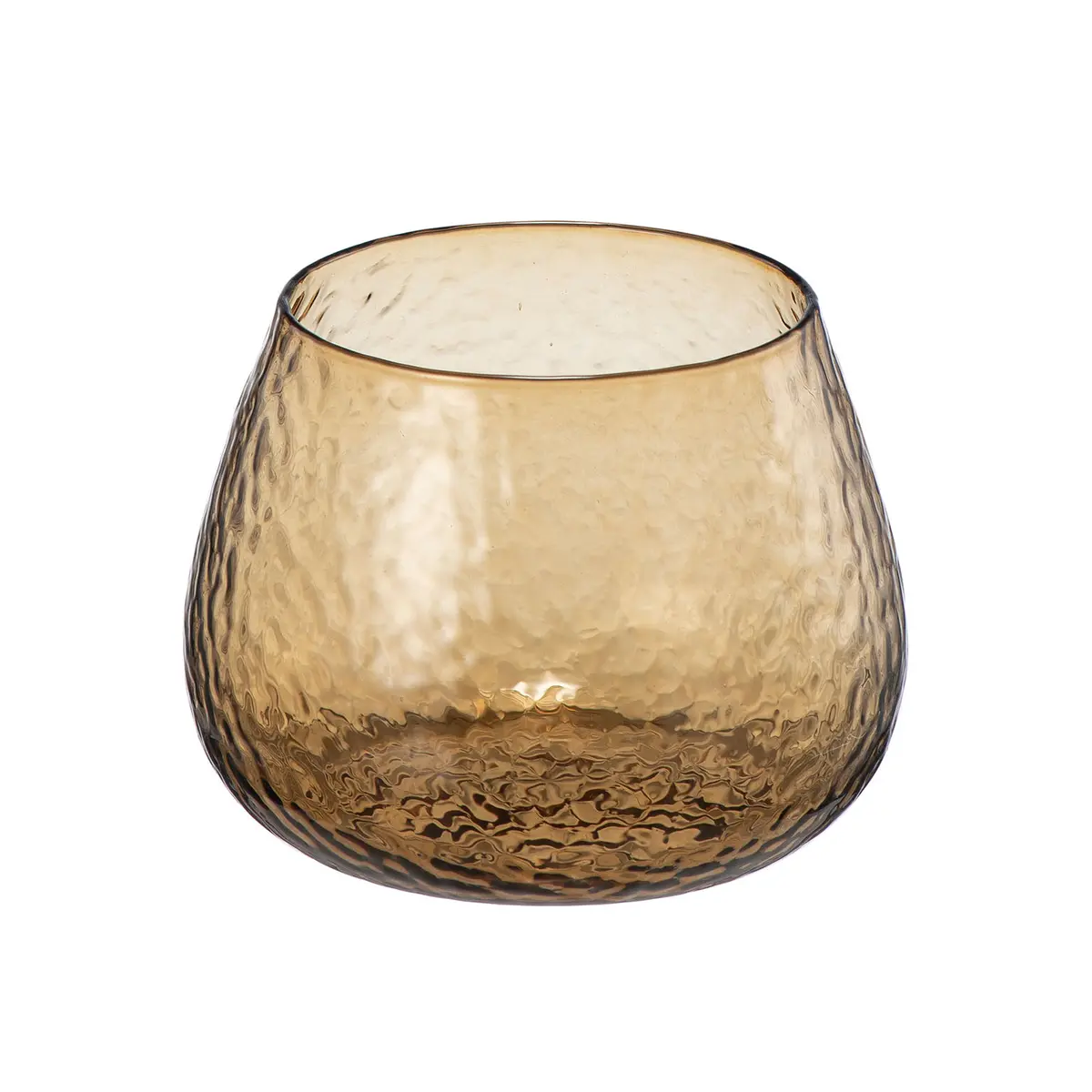 Telysholder Glimre 7,5cm brun