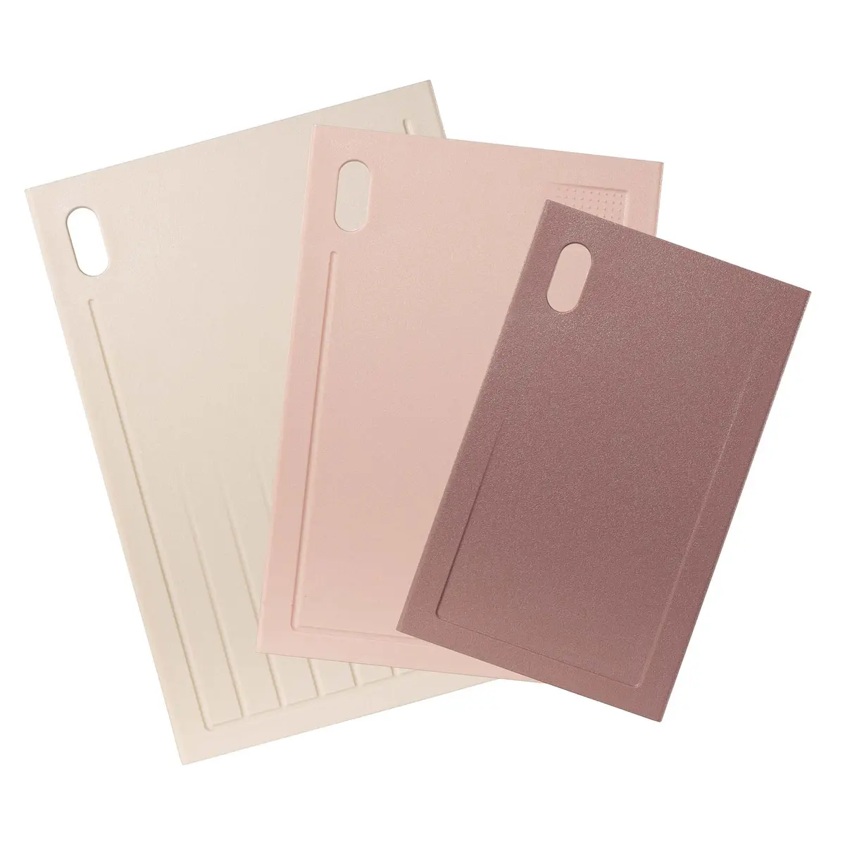 Skjærebrett 3pk rosa