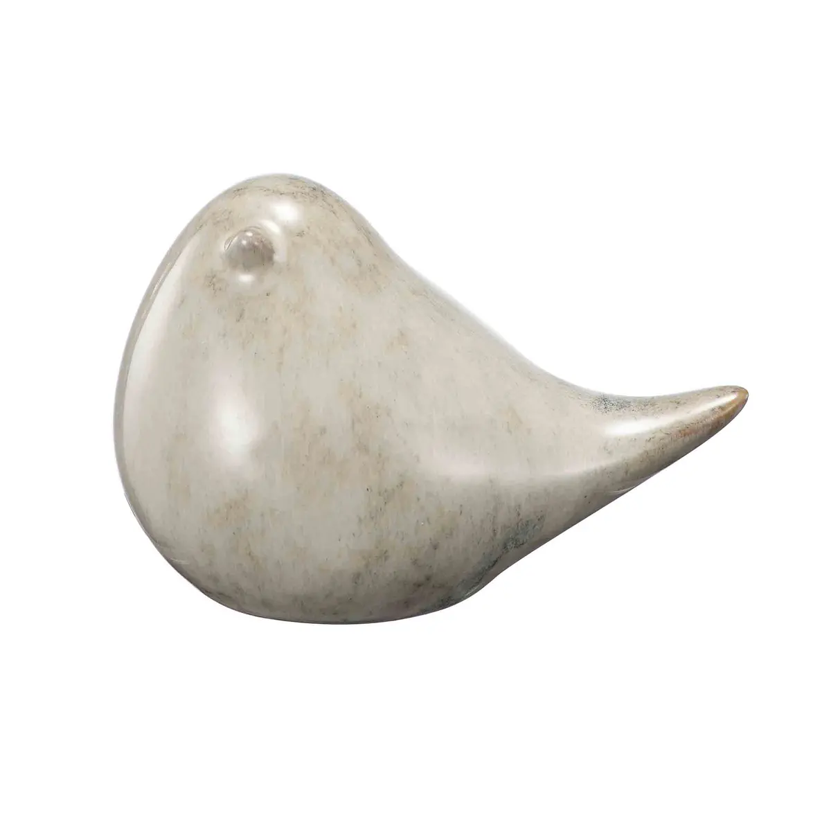 Fugl Lily 12,5 cm beige