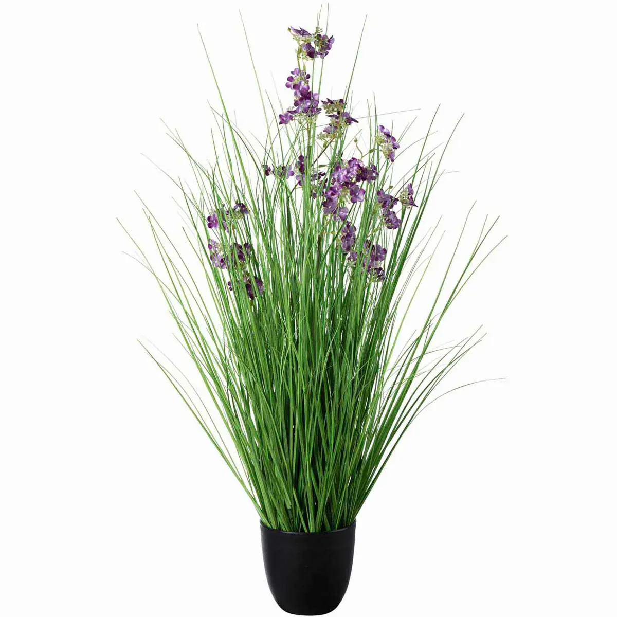 Plante Strå lilla blomst 85 cm