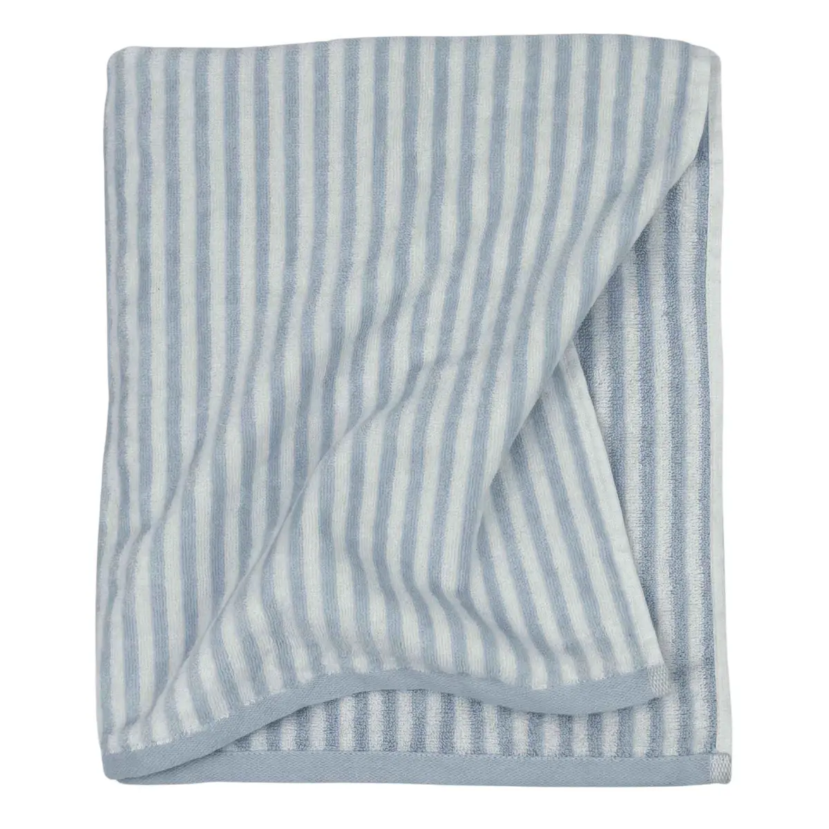 Strandhåndkle Stripes lys blå