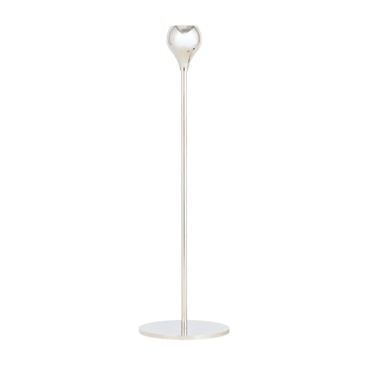 Lysestake Blonde 30 cm sølv