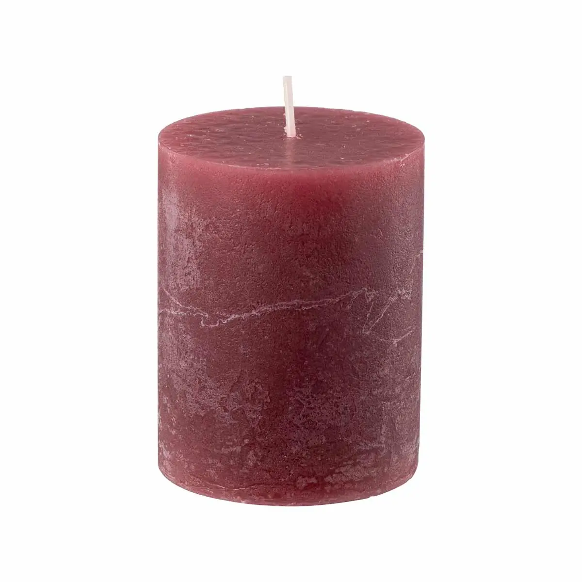 Kubbelys Rustikk 9cm bordeaux