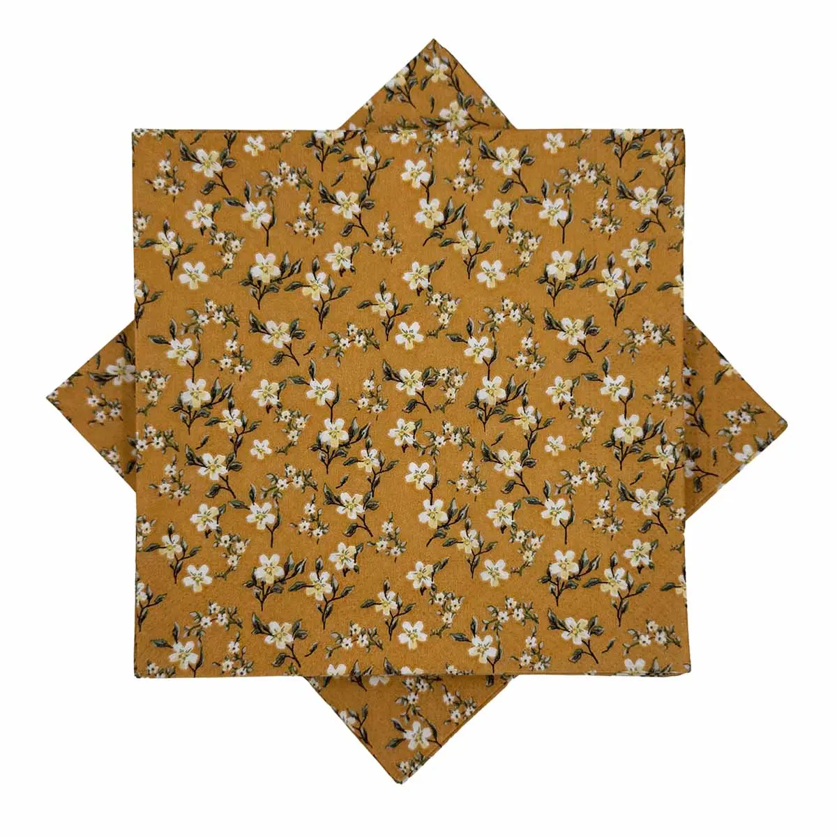 Serviett Tiny Flowers oker