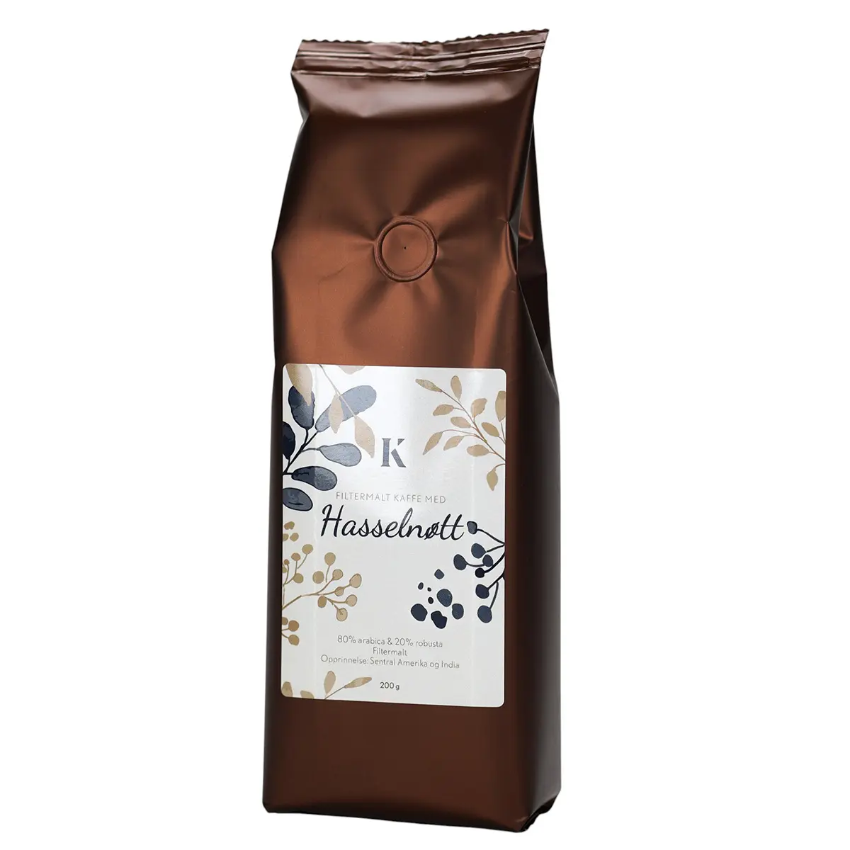 Aromakaffe Hasselnøtt