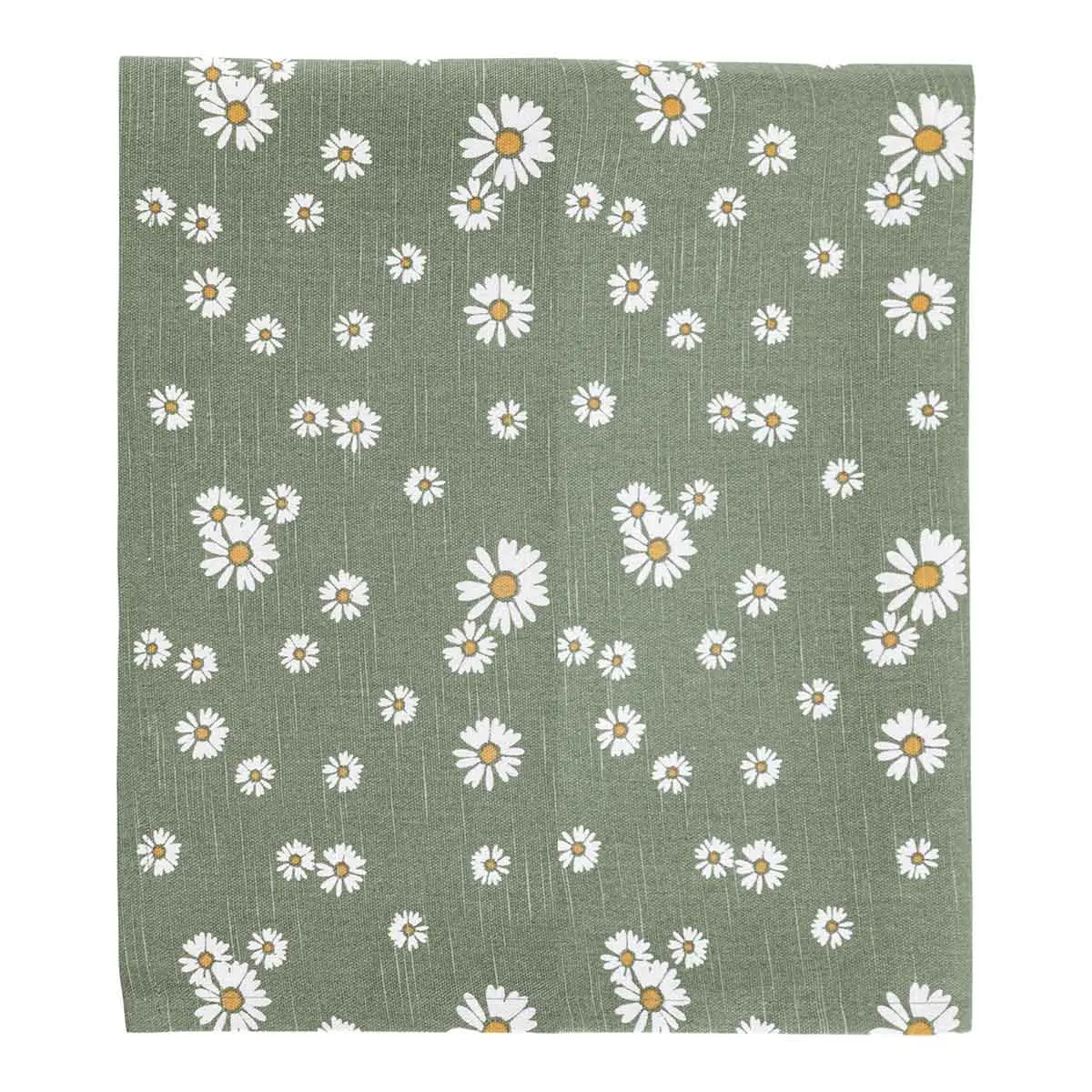 Duk Daisy 90x90cm grønn