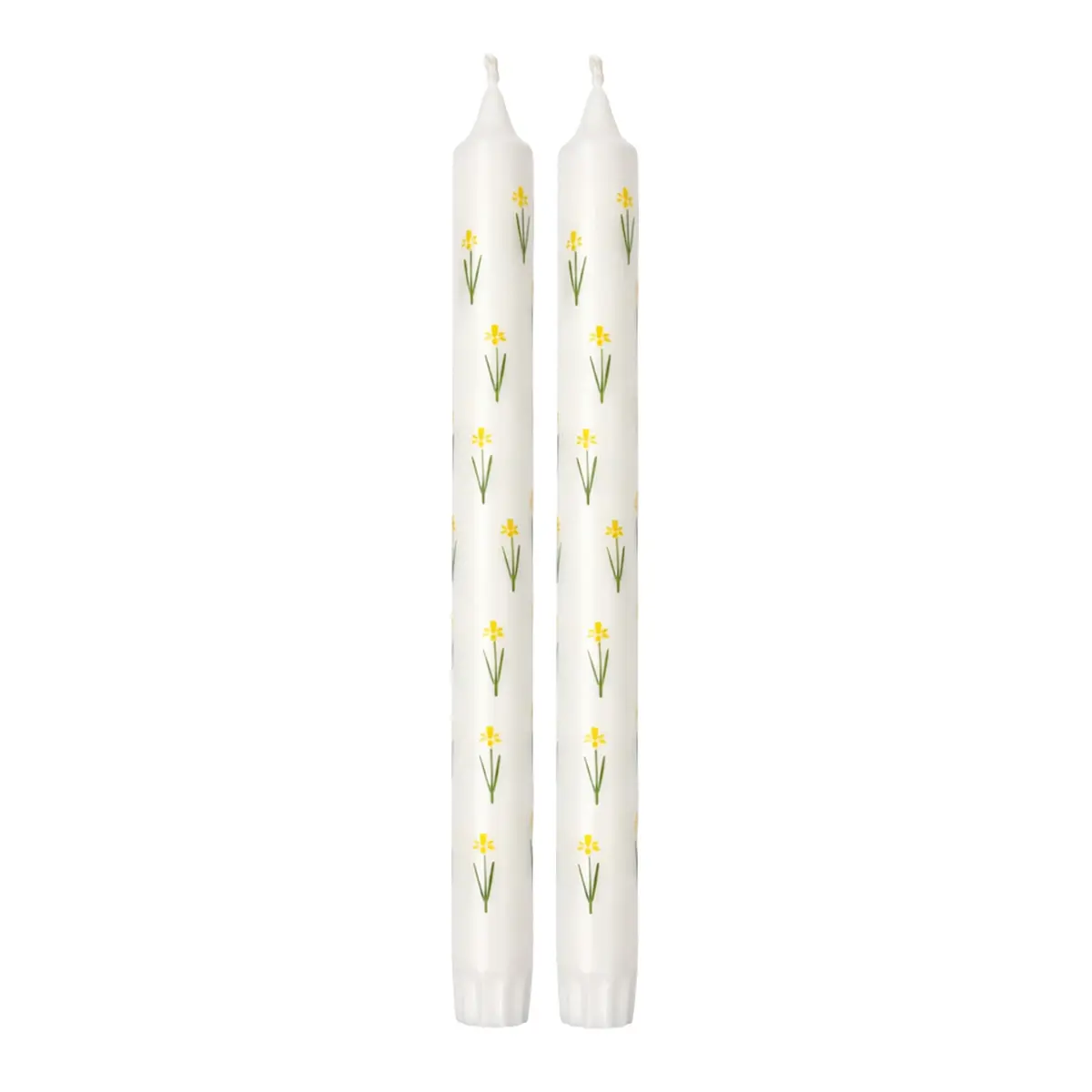 Kronelys Lilje 25cm 2-pk