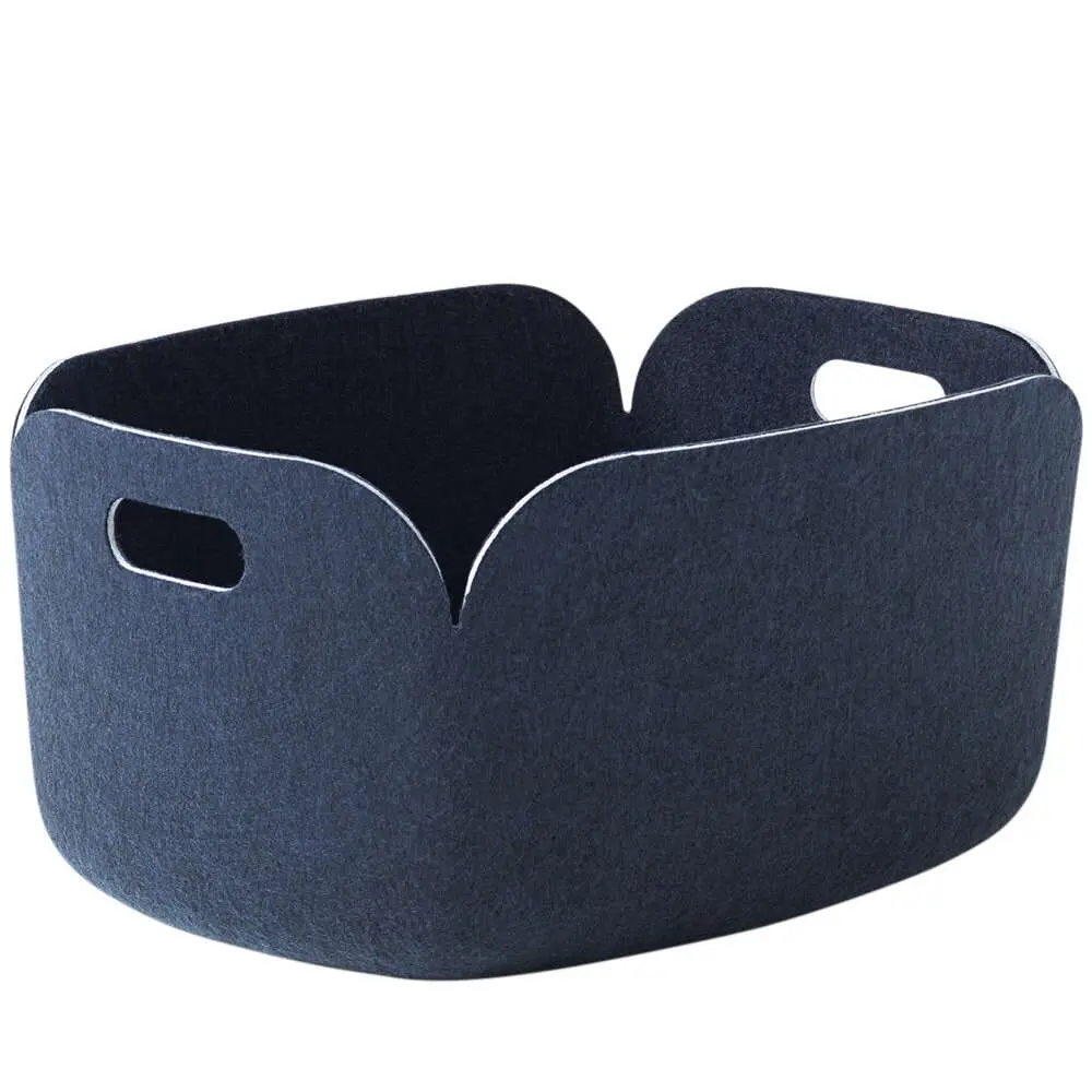 Restore Basket Midnight Blue 48x35cm