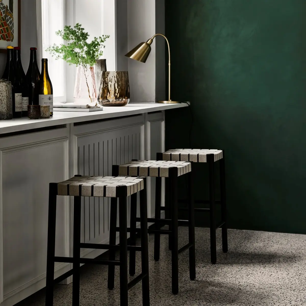 Betty Barstol TK7 Svart/Natur