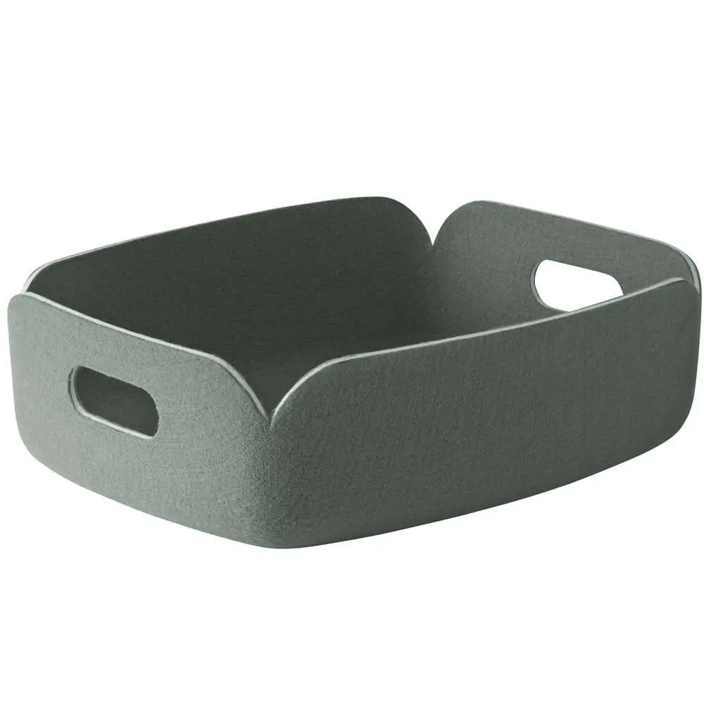 Restore Tray Dusty Green 40x31cm