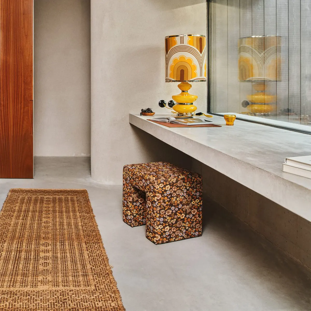 Gulvteppe Rustic Jute 70x200