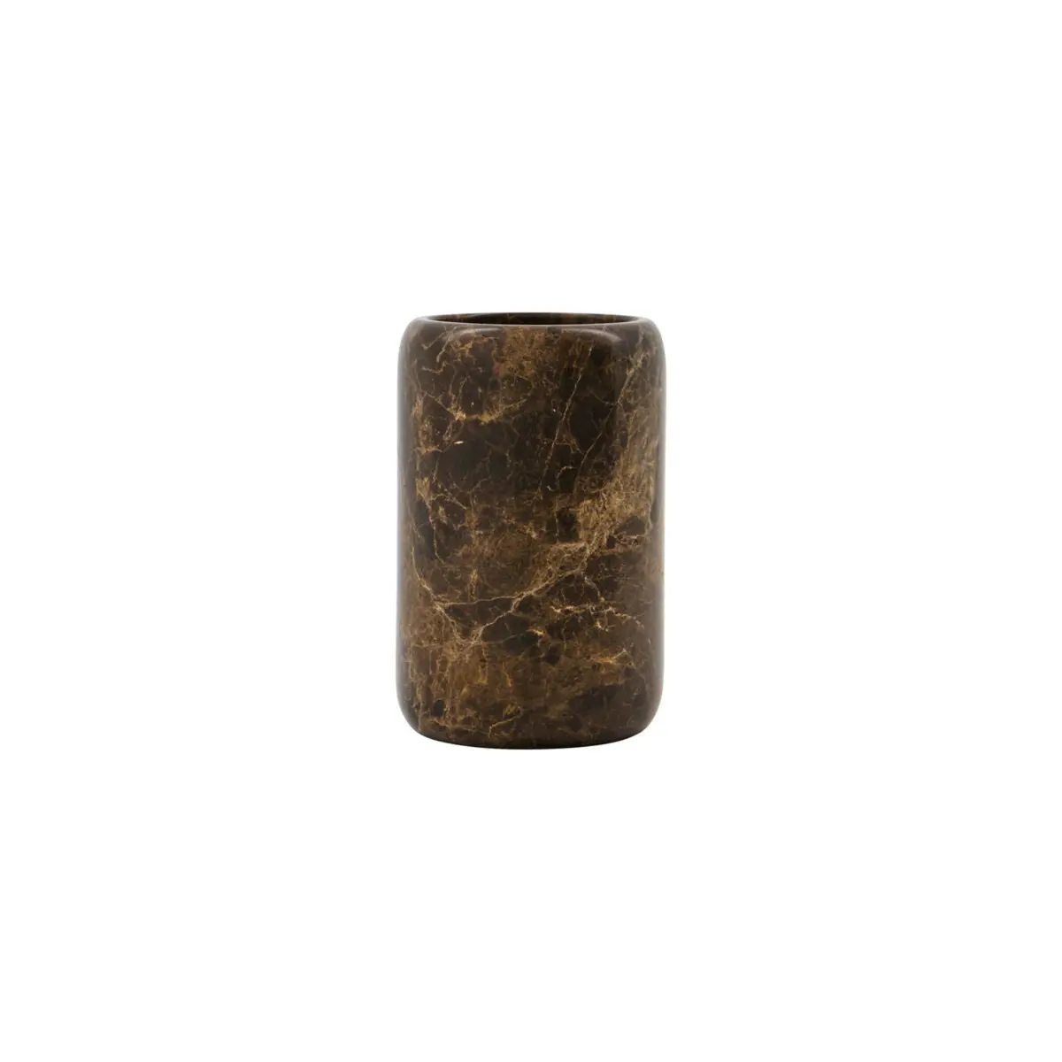Tannglass Able i Brun Marmor