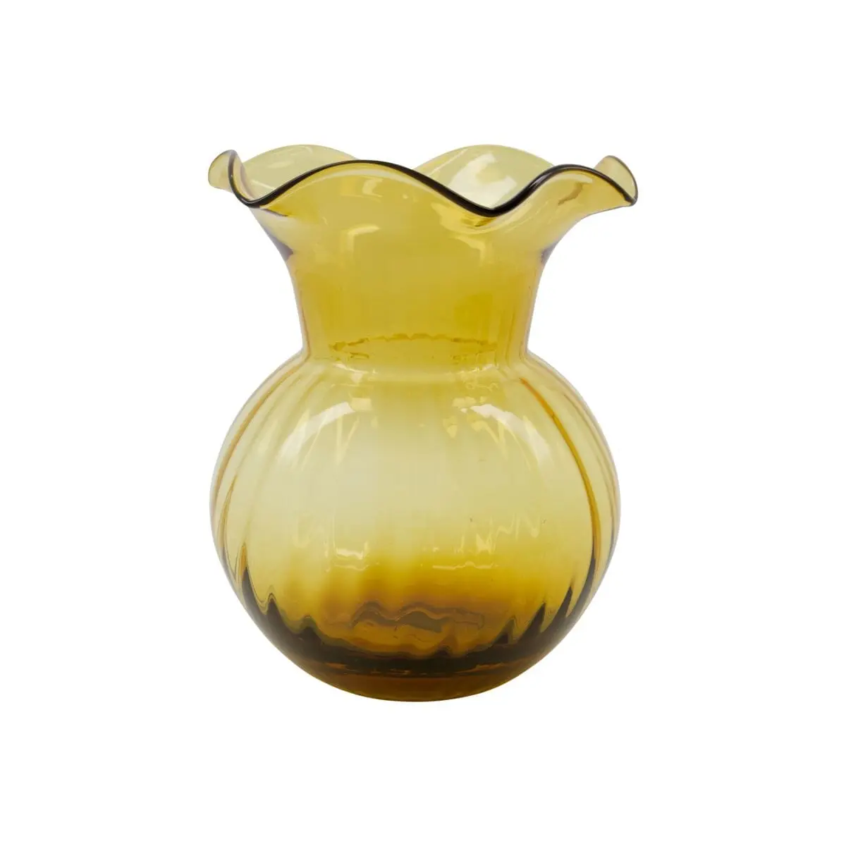 Vase HDPomp Amber