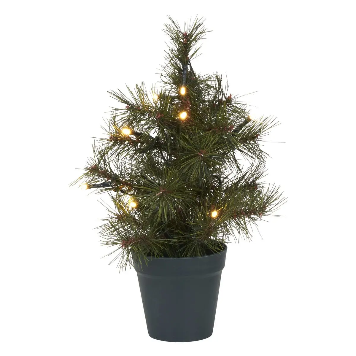 Juletre Pinus med LED H:30