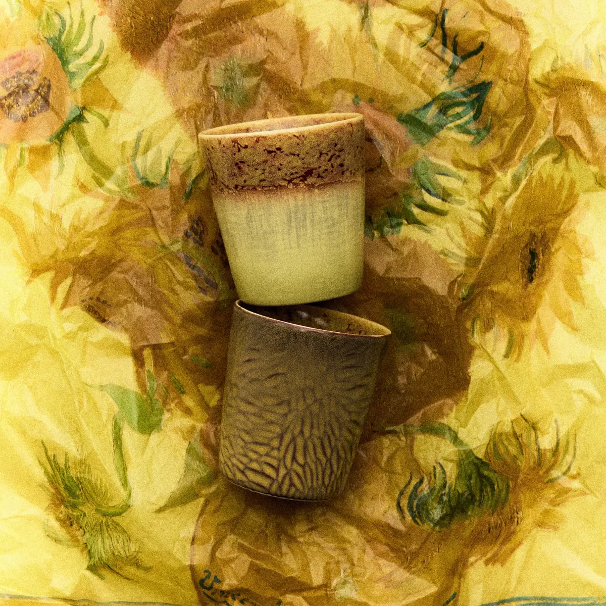 2 stk | Kopp Van Gogh Sunflowers