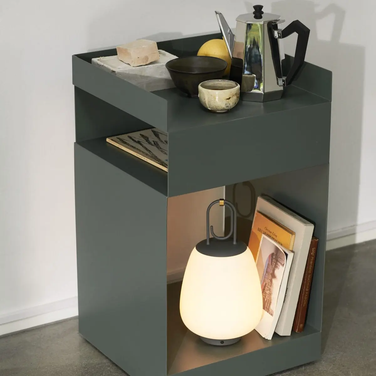 Rotate Sidebord med Oppbevaring SC73 Hunter
