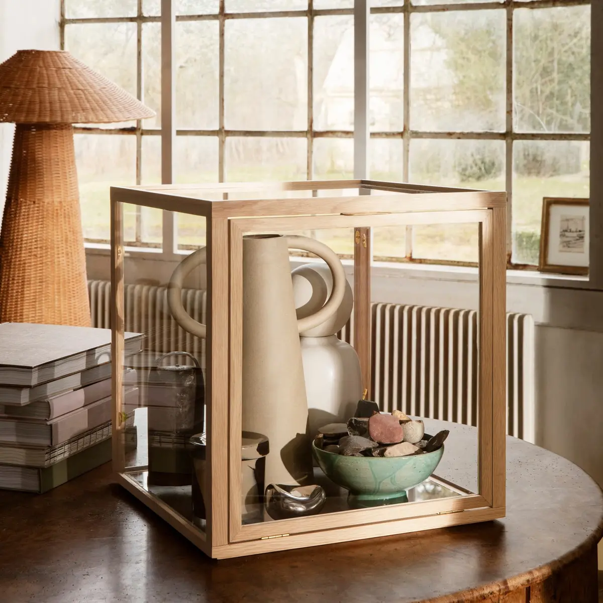 Miru Glassmonter Natural Oak
