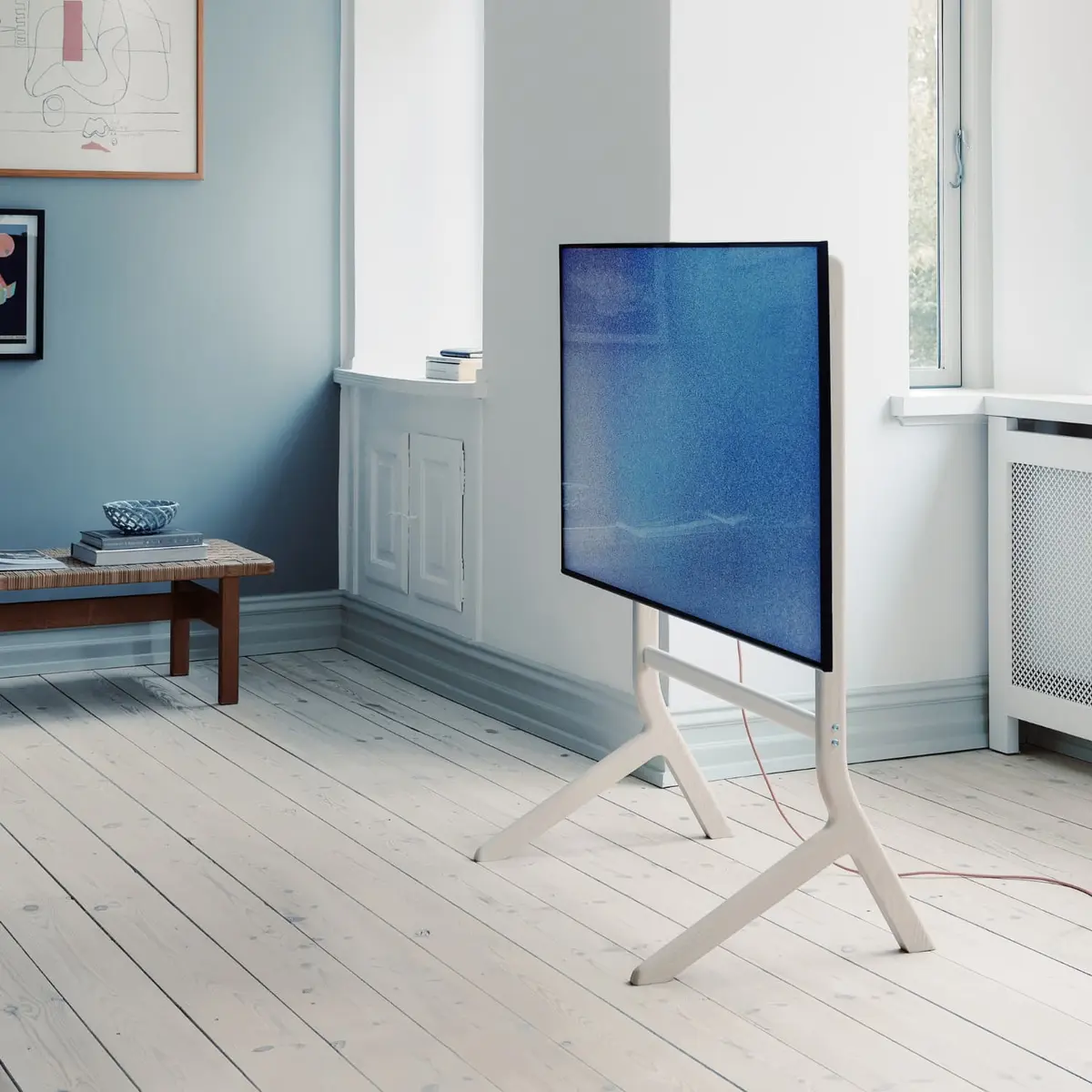 TV-stativ Hopper Light Oak