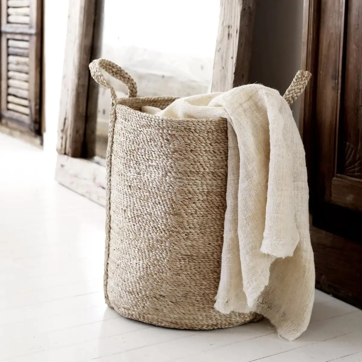 Kurv Jute Natur H:52