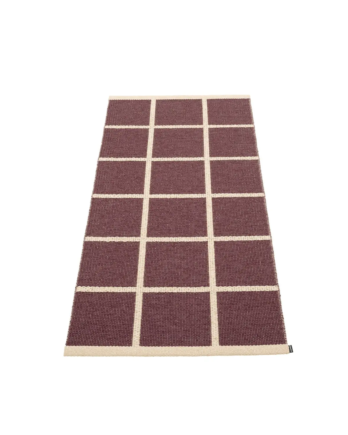 Criss Burgundy/Cream/Cream Edge
