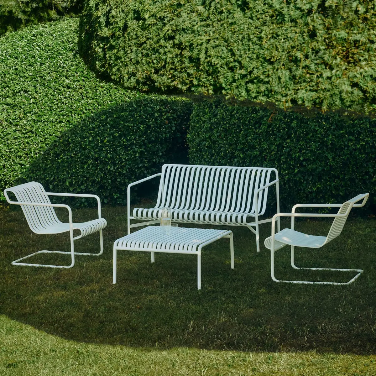 Palissade Loungesofa Cream White