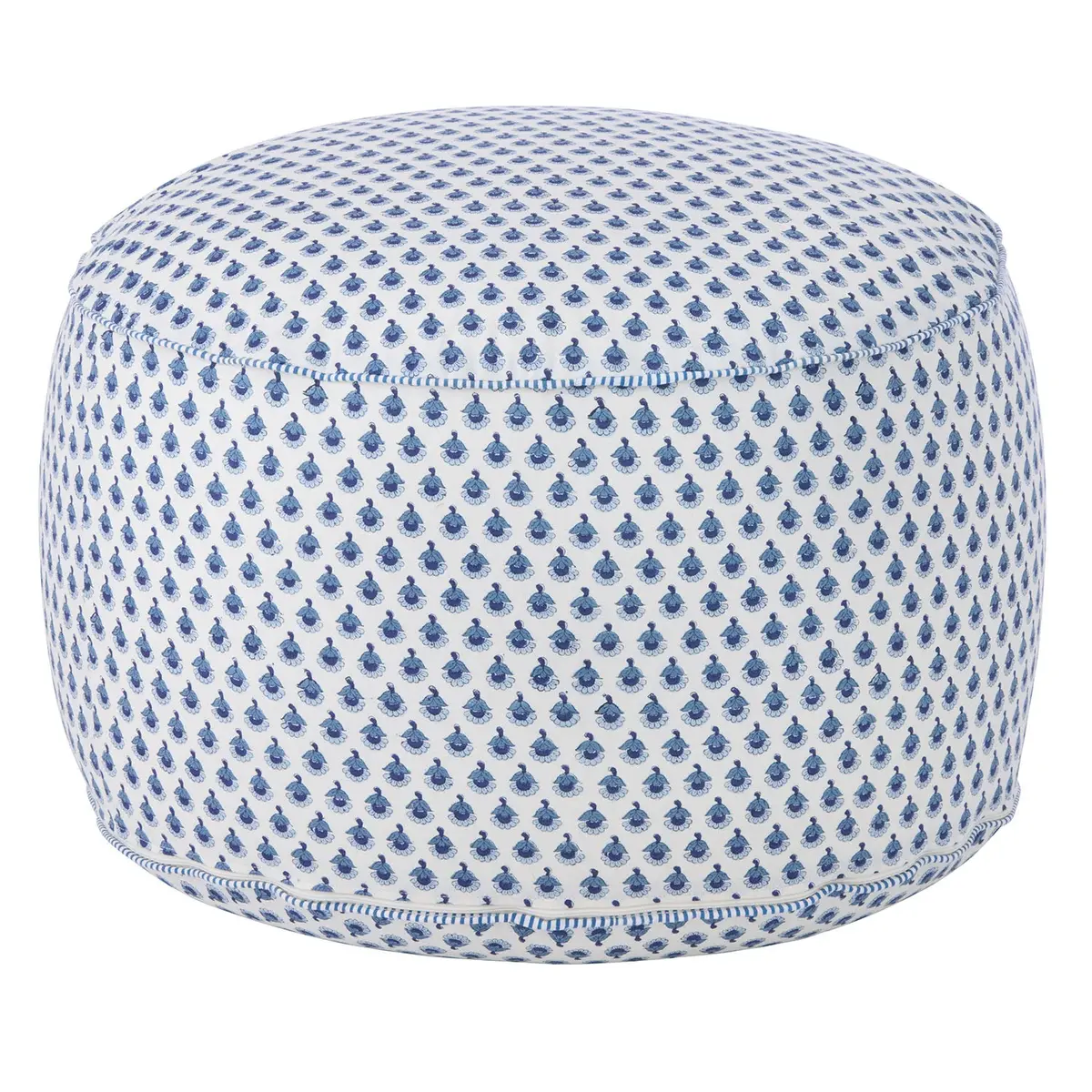 Puff Asha Indigo 30x55