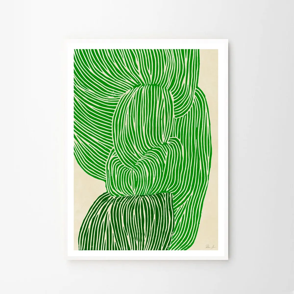Poster Green Ocean