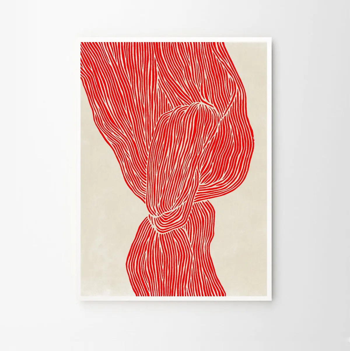 Poster The Line - Red
