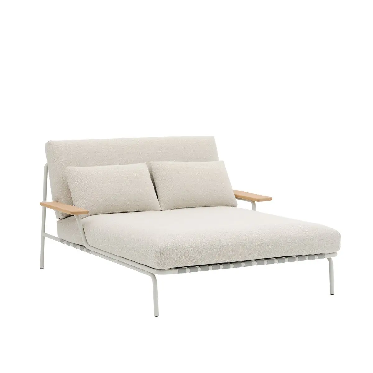 Dobbel Solseng Settle - Laze 1/Grey