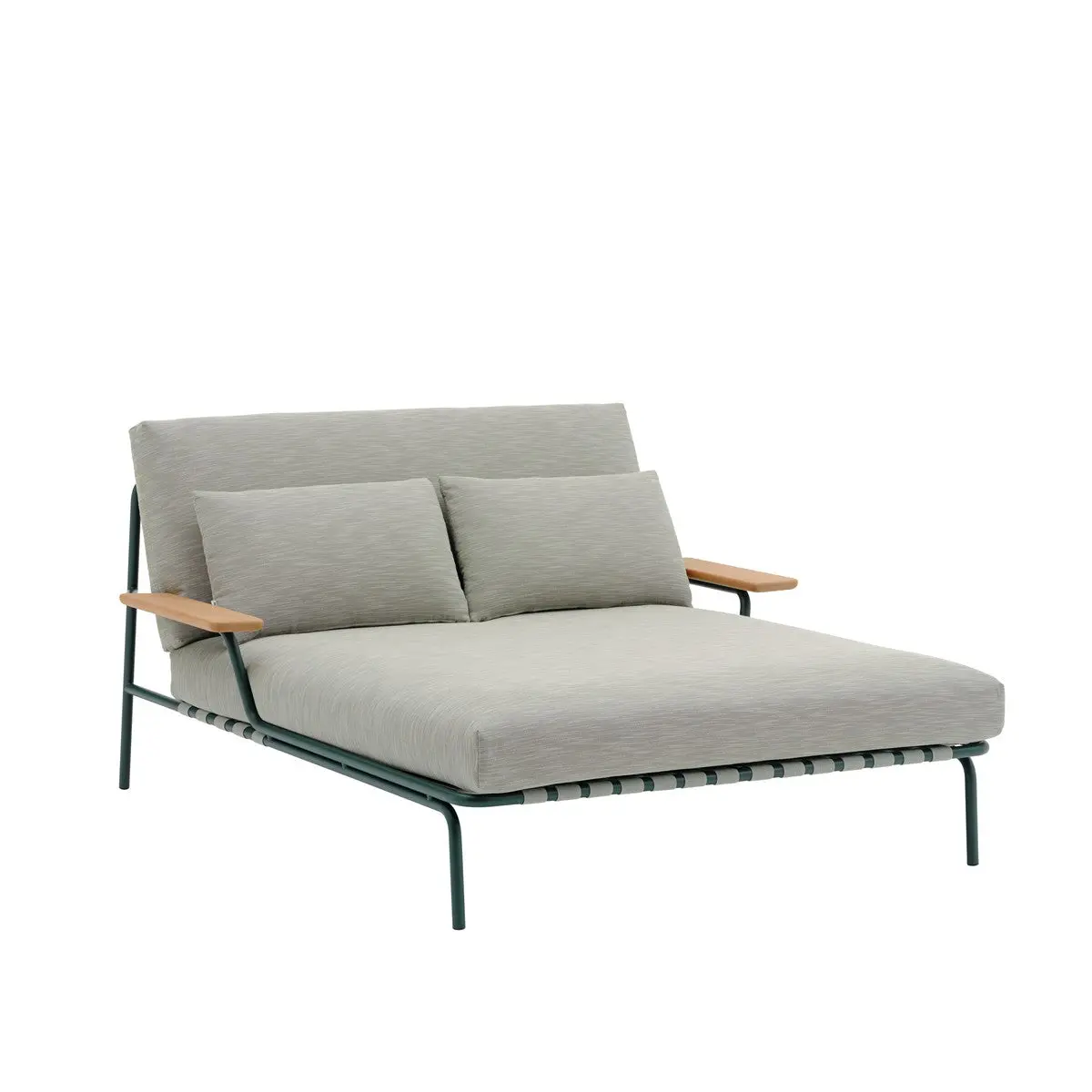Solseng Settle - Ribbed Weave 2/Dark Green